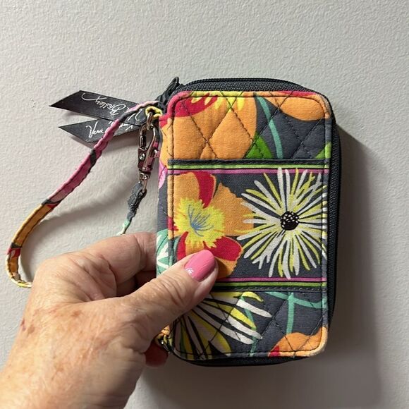 Vera Bradley Jazzy Blooms Wallet/Wristlet - Picture 2 of 4